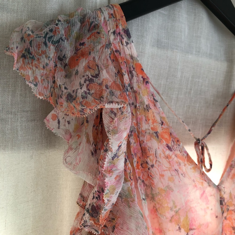 HD in Paris (Anthropologie) Romantic Floral Dress, Size 4 (Small) - Picture 5 of 11